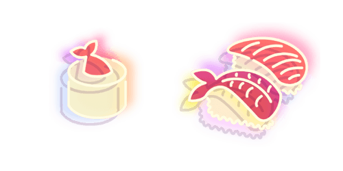 Neon Sushicustom cursor pack