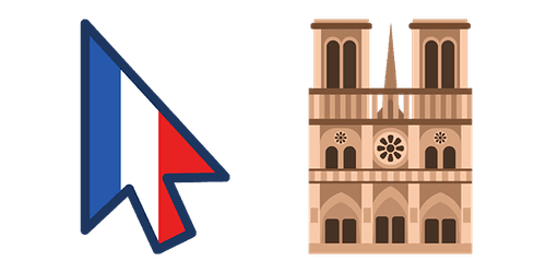 Notre-Dame de Pariscustom cursor pack