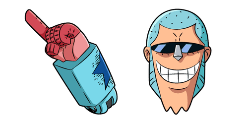 One Piece Frankycustom cursor pack