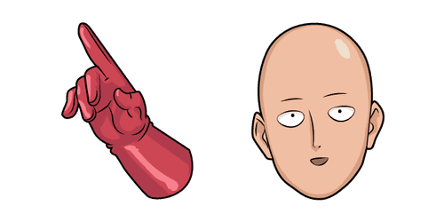 One Punch Man Saitamacustom cursor pack