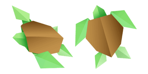 Origami Turtlecustom cursor pack