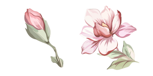 Pink Magnoliacustom cursor pack