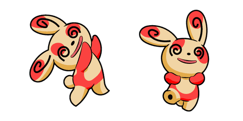 Pokemon Spindacustom cursor pack