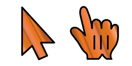 Pumpkin Gradientcustom cursor pack