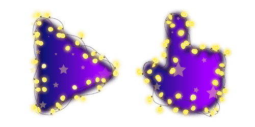 Purple Fairy Lightscustom cursor pack