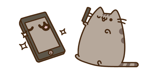 Pusheen Selfiecustom cursor pack