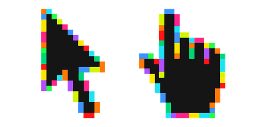 Random Pixelcustom cursor pack