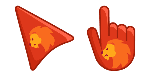 Red Lion On Redcustom cursor pack