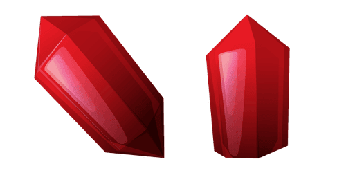 Red Quartz Crystalcustom cursor pack