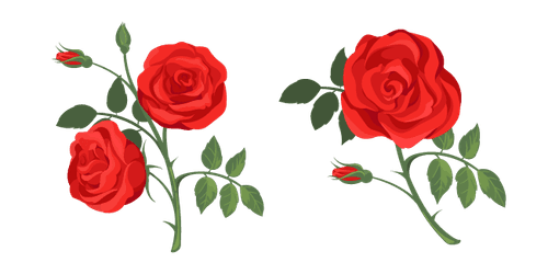 Red Rosescustom cursor pack