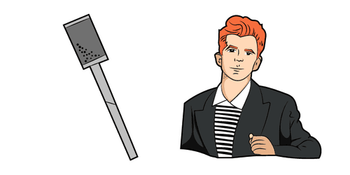 Rickrolling Memecustom cursor pack