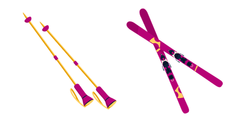 Skiingcustom cursor pack