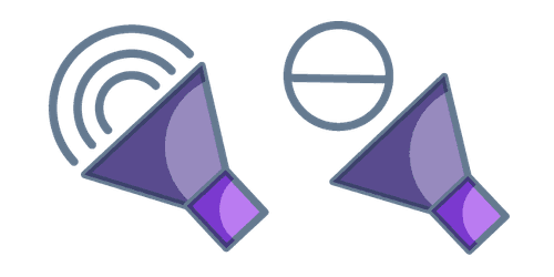 Sound On Off Buttoncustom cursor pack