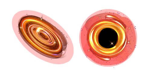 Space Black Holecustom cursor pack