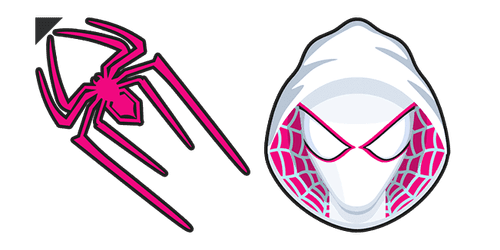 Spider-Gwen Logocustom cursor pack