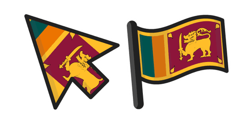 Sri Lanka Flagcustom cursor pack