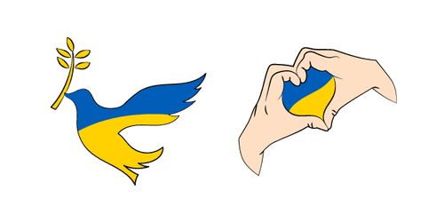 Stand With Ukrainecustom cursor pack