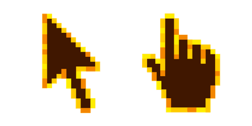 Sunflower Pixelcustom cursor pack