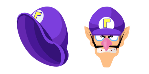 Super Mario Waluigicustom cursor pack