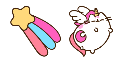 Super Pusheenicorncustom cursor pack