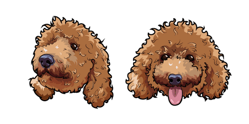 Toy Poodle Dogcustom cursor pack