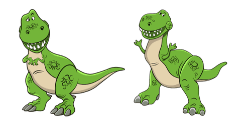 Toy Story Rexcustom cursor pack