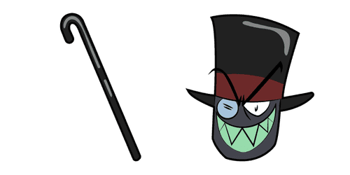 Villainous Black Hatcustom cursor pack