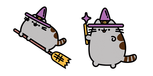Witch Pusheencustom cursor pack