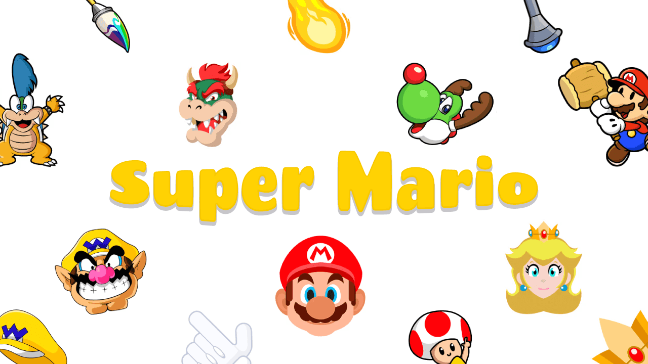 Фон колекції Super Mario