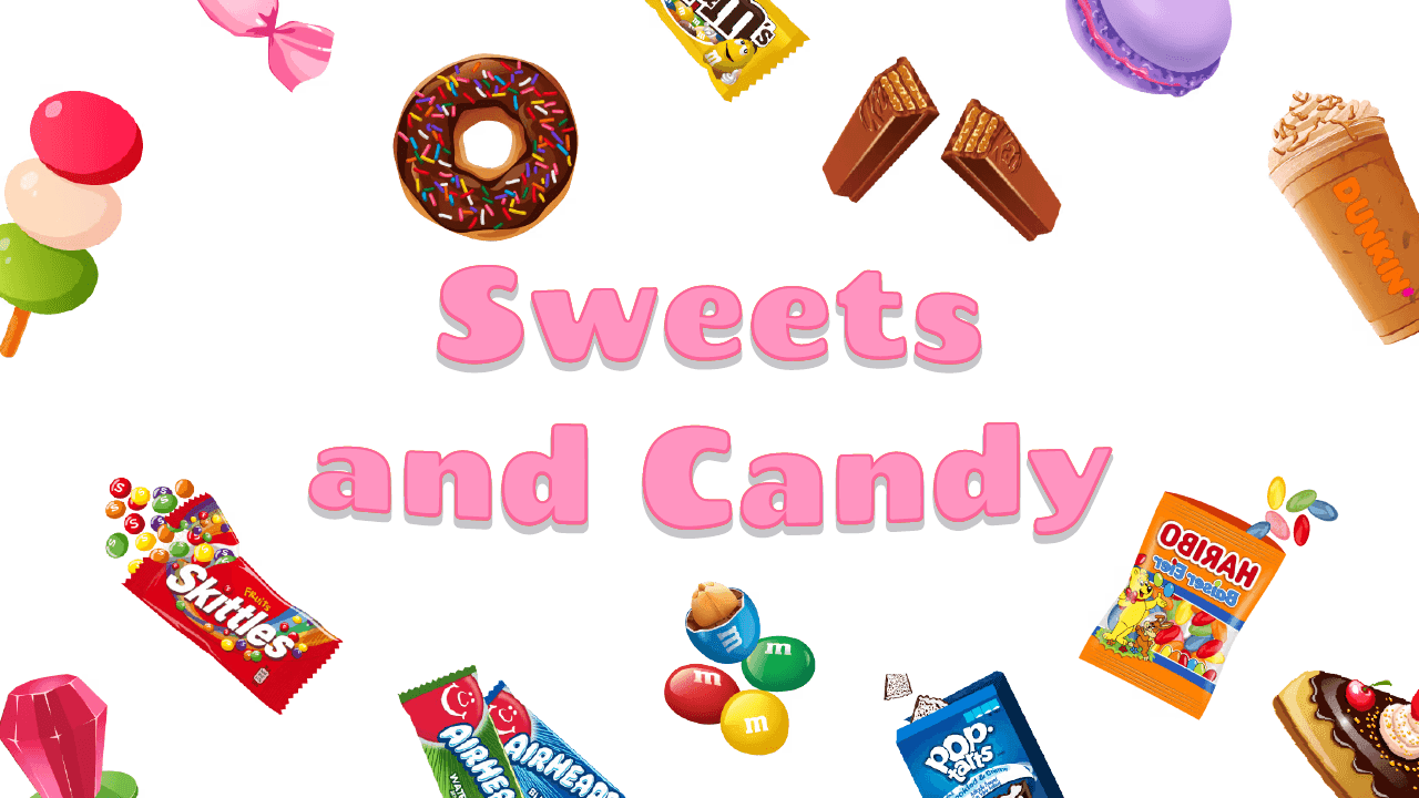 Фон колекції Sweets and Candy