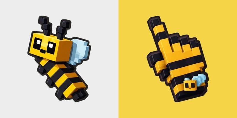 Voxel Bee