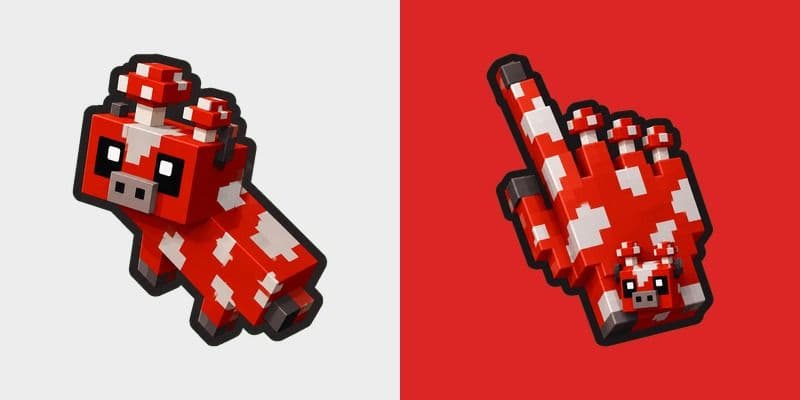 Voxel Mooshroom