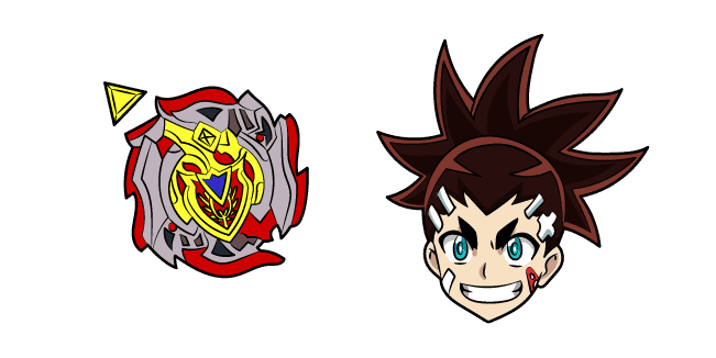 Beyblade Aiger Akabanecustom cursor pack