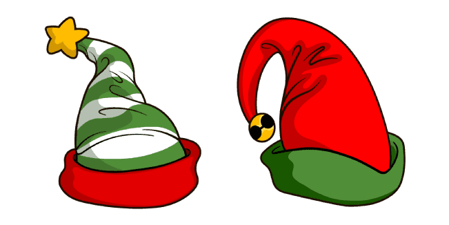 Christmas Elf Hatcustom cursor pack