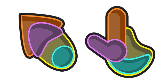 Colored Containerscustom cursor pack