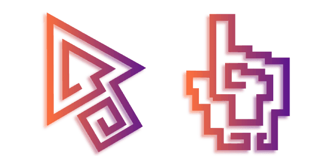 Colorful Mazecustom cursor pack