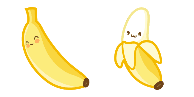 Cute Bananacustom cursor pack