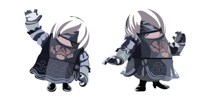 Fall Guys 2B Costumecustom cursor pack