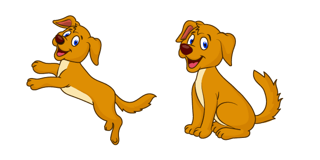 Happy Dogcustom cursor pack