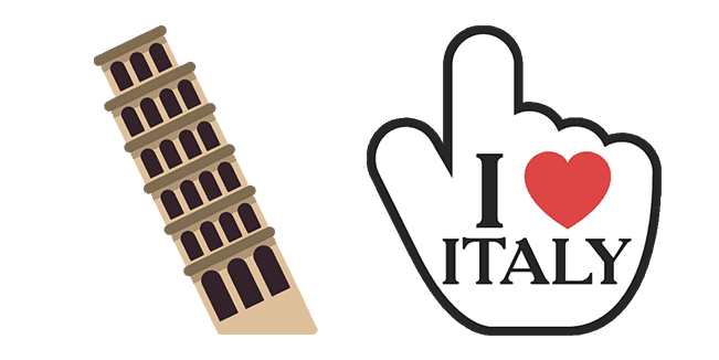 Italy Tower of Pisacustom cursor pack