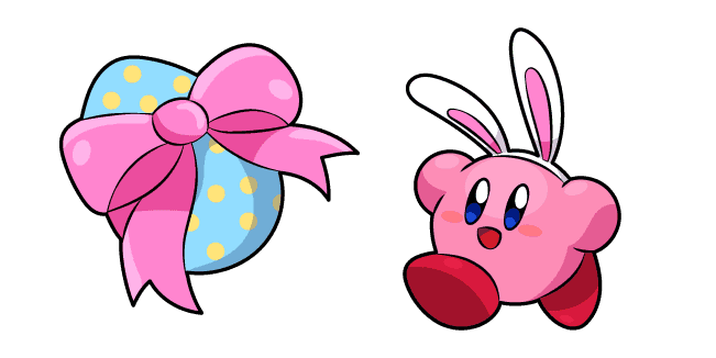 Kirby Eastercustom cursor pack
