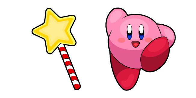 Kirby Star Rodcustom cursor pack