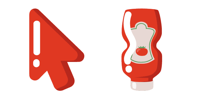 Minimal Red Ketchupcustom cursor pack