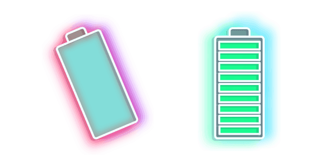 Neon Batterycustom cursor pack