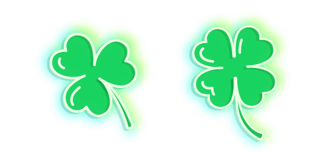 Neon Clovercustom cursor pack