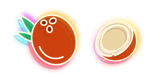 Neon Coconutcustom cursor pack