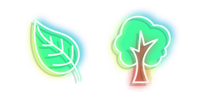 Neon Tree and Leafcustom cursor pack