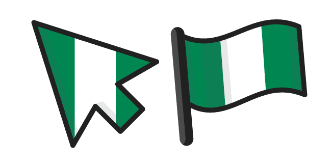 Nigeria Flagcustom cursor pack