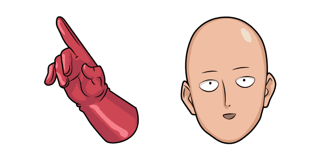 One Punch Man Saitamacustom cursor pack