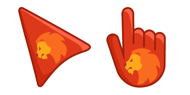 Red Lion On Redcustom cursor pack